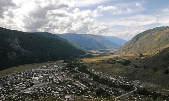 Село Акташ в Республике Алтай