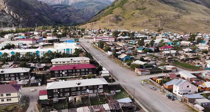 Село Акташ в Республике Алтай