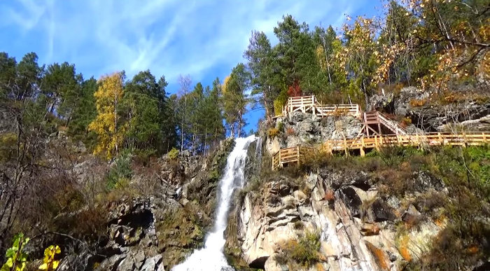 Камышлинский водопад