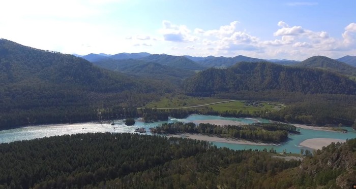 Река Катунь