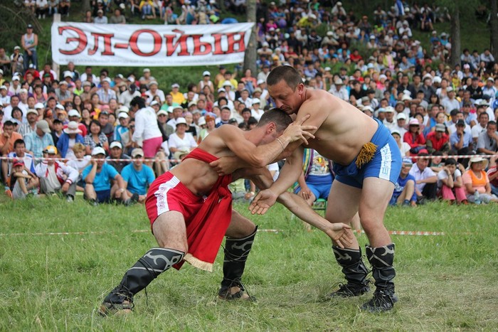 Праздник "Эл-Ойын" на Алтае