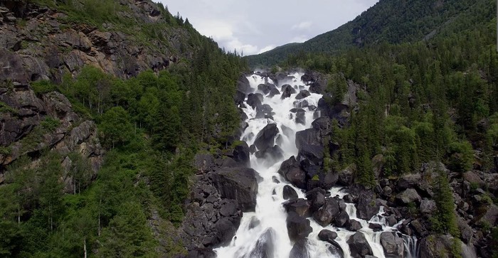 Водопад Учар
