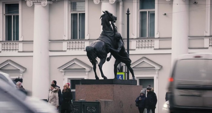 Аничков мост в Санкт-Петербурге